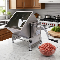 Hakka 15Lbs/7.5L Tilt Tank Meat Mixers Countertop Manual Mixing Machine(Official Refurbishment)