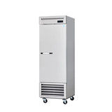 Hakka Brothers 1 Solid Door 23 cu. ft. Stainless Freezer, Bottom-Mount Compressor