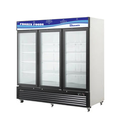Hakka Brothers Hakka Brothers 72 CuFt. 3 Glass Doors Freezer (Swing), R-404 Refrigerant