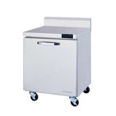 Hakka Brothers 1 Door All Stainless Work Top Freezer - 28" wide, 7 cu/ft., R-290 Refrigerant