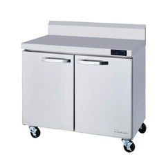 Hakka Brothers 2 Doors All Stainless Work Top Freezer - 36" wide, 9.2 cu/ft., R-290 Refrigerant