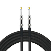 10 Feet Professional Guitar Instrument Cable with black PVC jacket