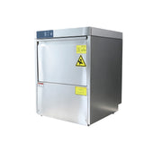 Hakka Bros Commercial Undercounter Dishwasher - High Temp Sanitizing, ETL & NSF Certified, 30 Racks/Hr, Stainless Steel Dishwashing Machine with Rinse Pump