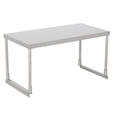 Hakka Brothers 14" x 30" Stainless Steel Single Deck Overshelf