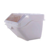 Clivia 100-cup commercial ingredient storage bin with scoop