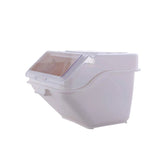 Clivia 200-cup commercial ingredient storage bin with scoop