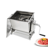 Hakka 22.5L/45lb Capacity Tilt Tank Manual Meat Mixers ,Sausage Mixer Machine