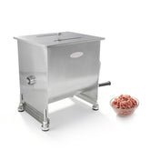 Hakka 22.5L/45lb Capacity Tank Manual Meat Mixer Commercial Kitchen Equipment