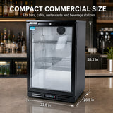 Hakka Brothers 138L Back Bar Cooler-3
