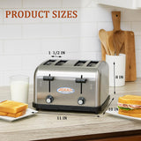 Hakka Commercial Toaster - Size