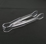 Clivia Plastic Serving Tongs, Clear, Pack of 12