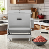 Morganastro 30lbs Meat Mixer Manual Tilt Stainless Steel Sausage Mixing Machine