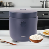 Clivia Low Carb Rice Cooker, 4 Cups Uncooked Rice with Stainless Steel Steamer MINI Desuger Smart Cooker