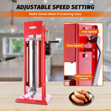 Hakka 15 Lb/7L 2 Speed Vertical Spray-painted Sausage Stuffer