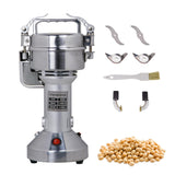 Hakka Grain Mill 100g High Speed Food Electric Stainless Steel Powder MillSeeds Flour Nut Pill Wheat Corn Herbs Spices Powder Machine,650W
