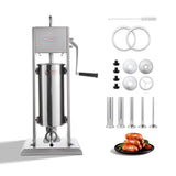 Hakka 5L/11LB Sausage Stuffer with Spanish Churro Meat Filler Maker Machine