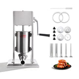 Hakka 3L/7LB Sausage Stuffer with Spanish Churro Meat Filler Maker Machine