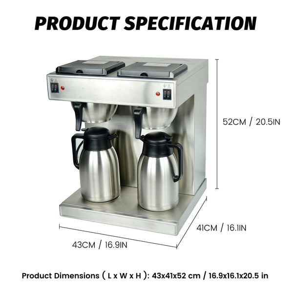 Cordless coffee maker DEDRA SAS+ALL DED6920 18V, cup