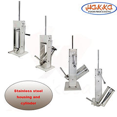Hakka 15 Lb/7L 2 Speed Vertical stainless sausage stuffer(Official Refurbishment)
