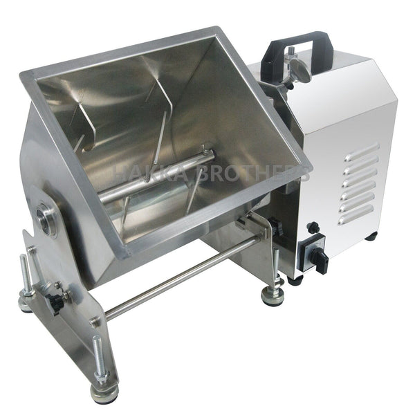Hakka Electric 45lbs 22.5L Tilt Tank Meat Mixer Commercial Countertop