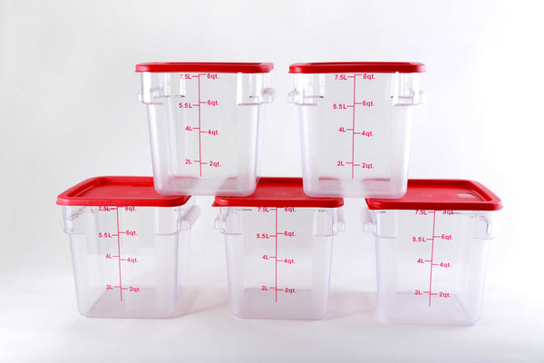 Cambro Camwear 5-Piece Polycarbonate Measuring Cup Set