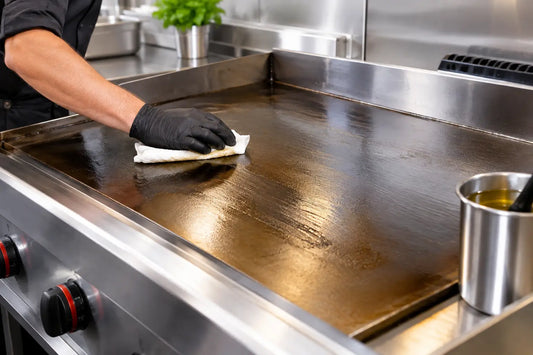 How to Season Commercial Griddle Plates Right