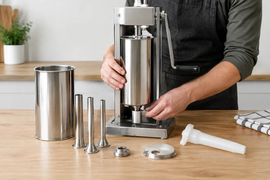 How to Assemble a Vertical Sausage Stuffer
