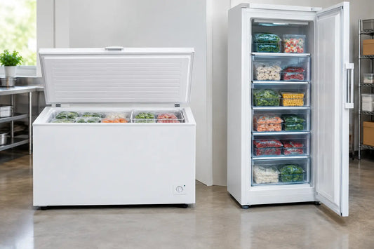 Chest Freezer Versus Upright Freezer for Business