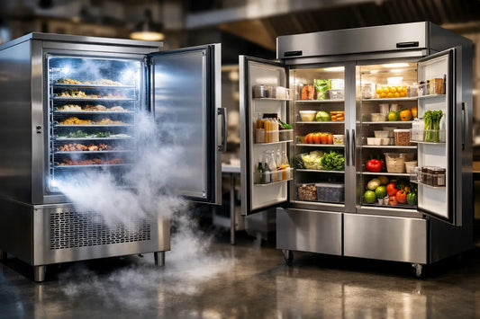 Blast Chiller Versus Refrigerator for Pros