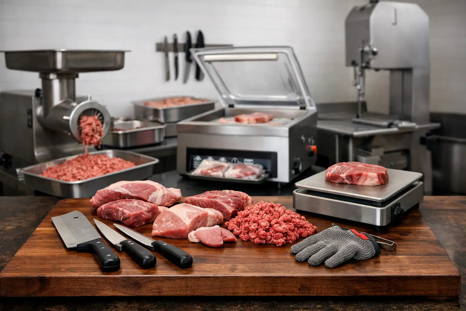 Butcher Workflow Equipment Example – Hakka Brothers Corp