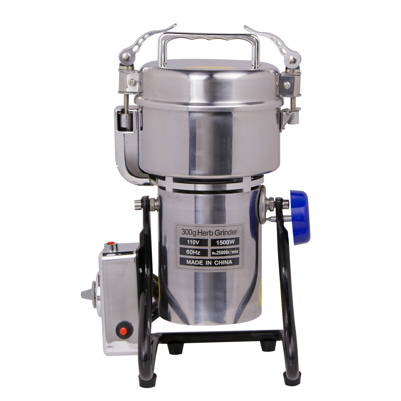 Spice Grinder Electric Grain Mill Grinder, Commercial 2500g Dry Mill  Grinder Machine Swing Type for Coffee Spice Herb Corn