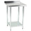 Hakka Brothers 30" x 30" 18 Gauge 430 Economy Stainless Steel Commercial Working Table