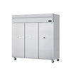 Hakka Brothers 3 Solid Doors 72 Cubic Feet Stainless Freezer, Top-Mount Compressor, R-290 Refrigerant