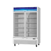 Hakka Brothers 49 CuFt. 2 Glass Doors Freezer (Swing), White, Energy Star Rated