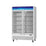 Hakka Brothers 49 CuFt. 2 Glass Doors Freezer (Swing), White, Energy Star Rated