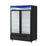 Hakka Brothers 49 CuFt. 2 Glass Doors Freezer (Swing), R-290 Refrigerant