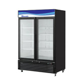 Hakka Brothers 49 CuFt. 2 Glass Doors Freezer (Swing), R-290 Refrigerant