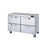 Hakka Brothers 4 Drawers All Stainless Undercounter Refrigerator - 48" wide, 13 cu/ft., R-290 Refrigerant