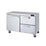 Hakka Brothers 2 Drawers 1 Door (L) All Stainless Undercounter Refrigerator - 60" wide, 16.5 cu/ft., R-290 Refrigerant