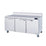 Hakka Brothers 3 Doors All Stainless Work Top Refrigerator - 72" wide, 20 cu/ft., R-290 Refrigerant