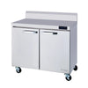 Hakka Brothers 2 Doors All Stainless Work Top Freezer - 36" wide, 9.2 cu/ft., R-290 Refrigerant
