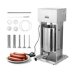Morgangastro Vertical Electric Sausage Stuffer Maker, 25Lb/12L Large Capacity, Adjustable Speed