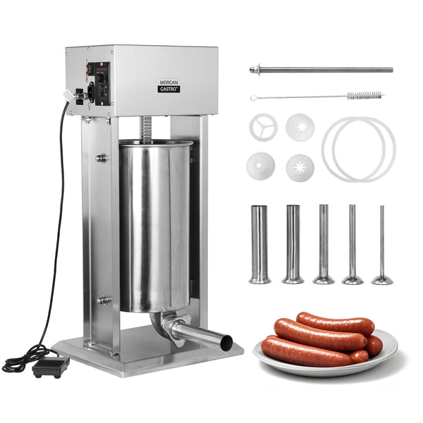 Morgangastro 30lb Electric Sausage Stuffer & Churro Maker | 15L