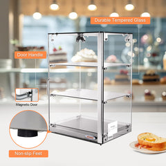 Hakka 60L Commercial Countertop Bakery Display Case