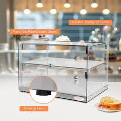 Hakka 50L Commercial Countertop Bakery Display Case