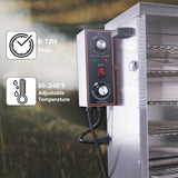 Hakka Digital Electric Smoker Grill 9 Racks Outdoor BBQ Commercial Food Grill