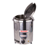 Hakka 6Qt Soup Warmer Commercial Soup Kettle Warmer with Hinged Lid and Detachable Stainless Steel Pot（SB-5700S）