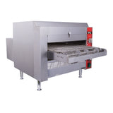 EasyRose Conveyor Commercial Pizza Oven 50-300 °C /122- 572°F Temperature Range for Bakery Western Restaurant - 208V 2800W (10.5”wide be lt)