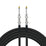 10 Feet Professional Guitar Instrument Cable with black PVC jacket
