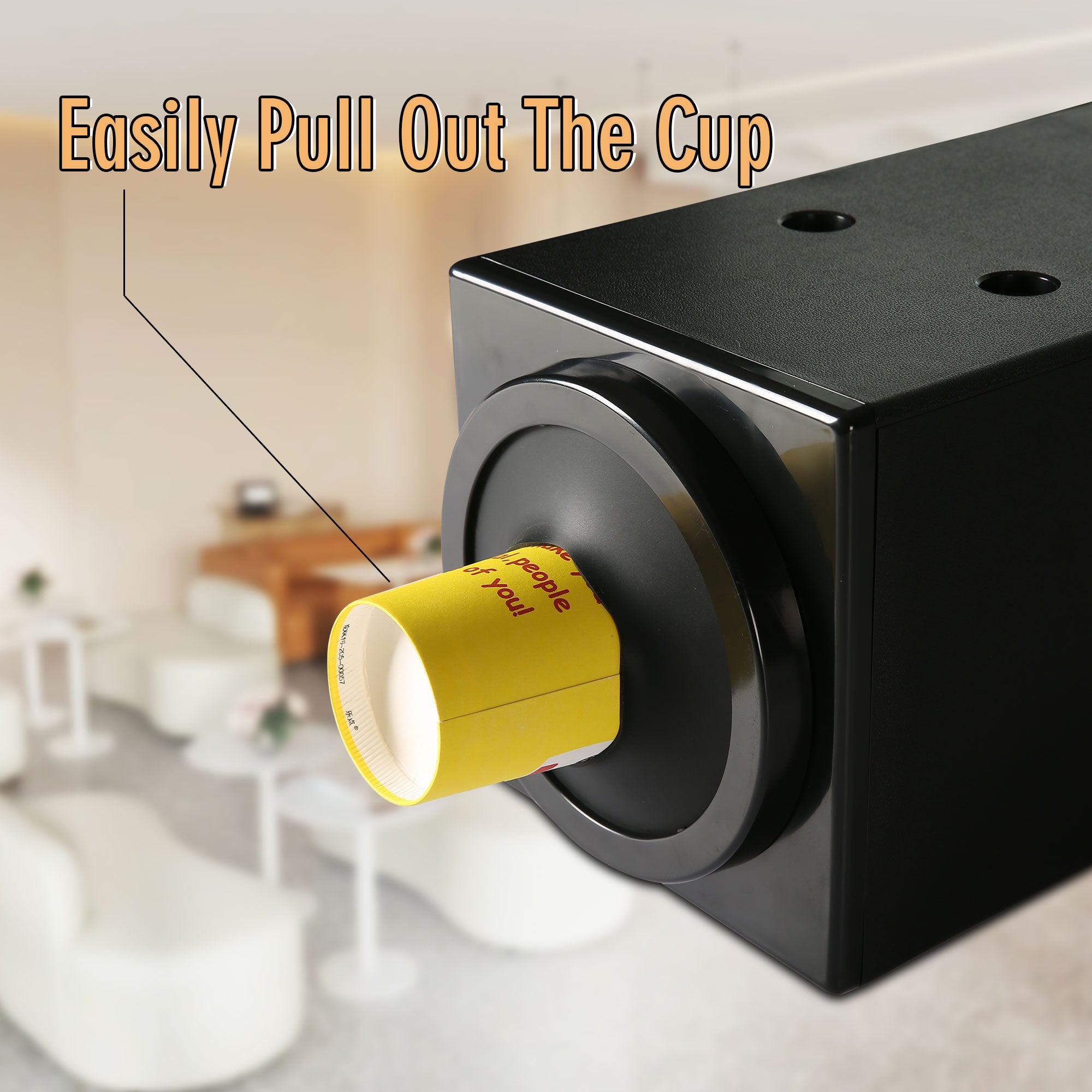 Clivia Commercial Cup Holder,Coffee Cup Dispenser Organizer,Paper